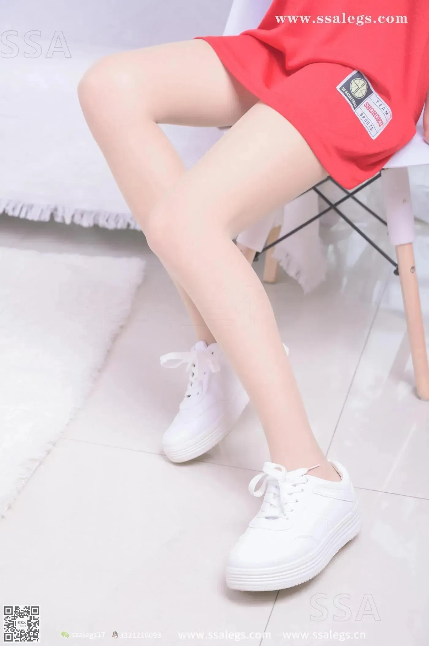 [SSA丝社]超清写真 NO.324 素素小姐姐放假在家陪你玩篮球(上) [80P]插图8